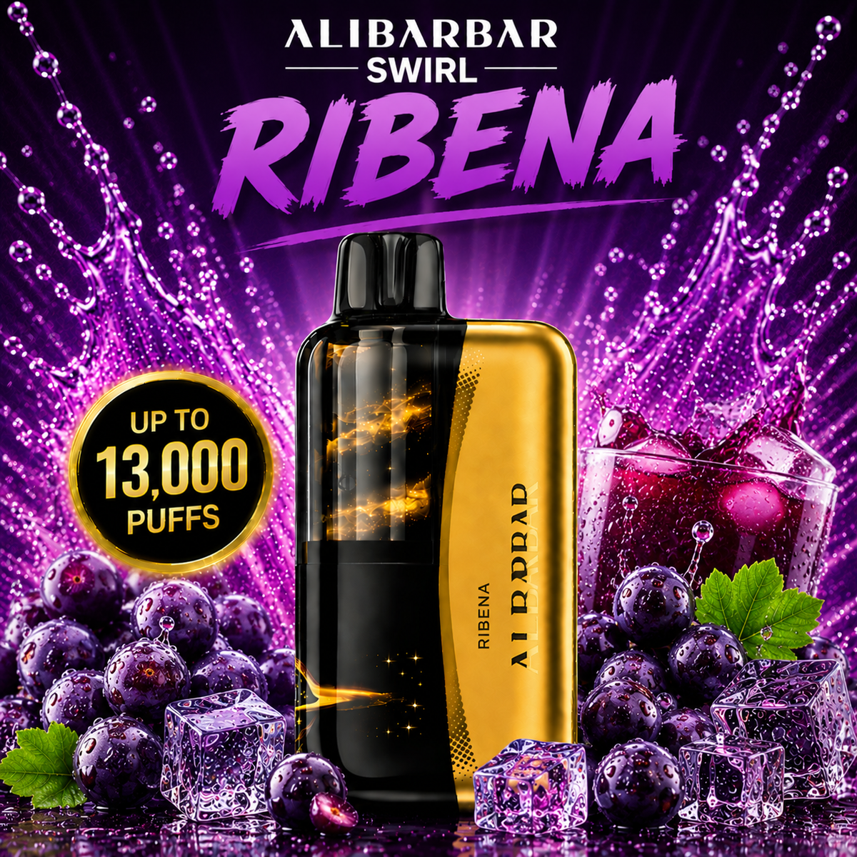 RIBENA - ALIBARBAR SWIRL - 13,000