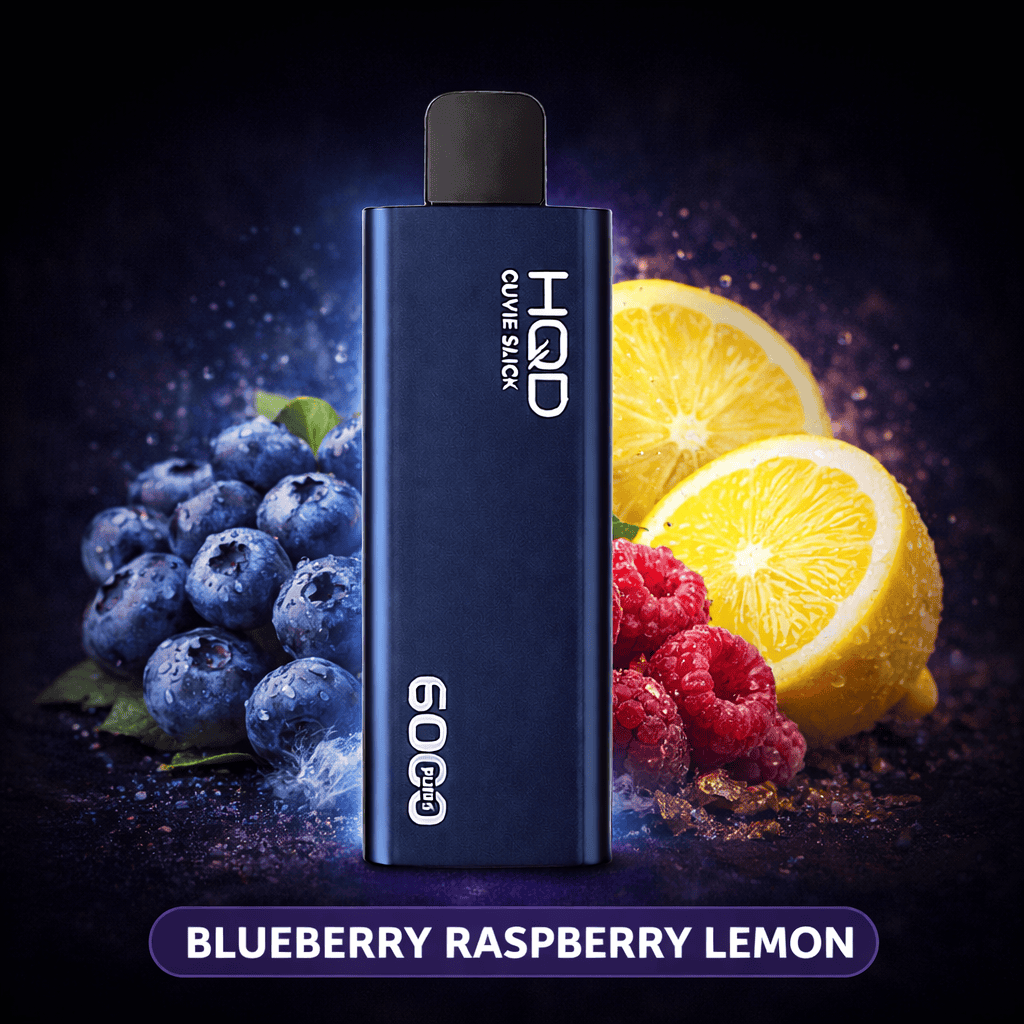 BLUEBERRY RASPBERRY LEMON - HQD CUVIE SLICK 6000 (NEW FLAVOUR!)